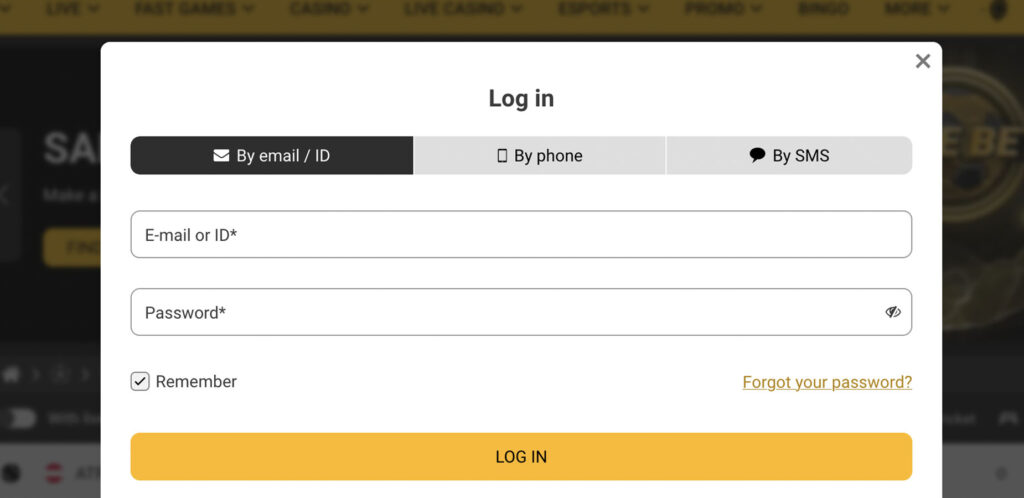 Melbet Login